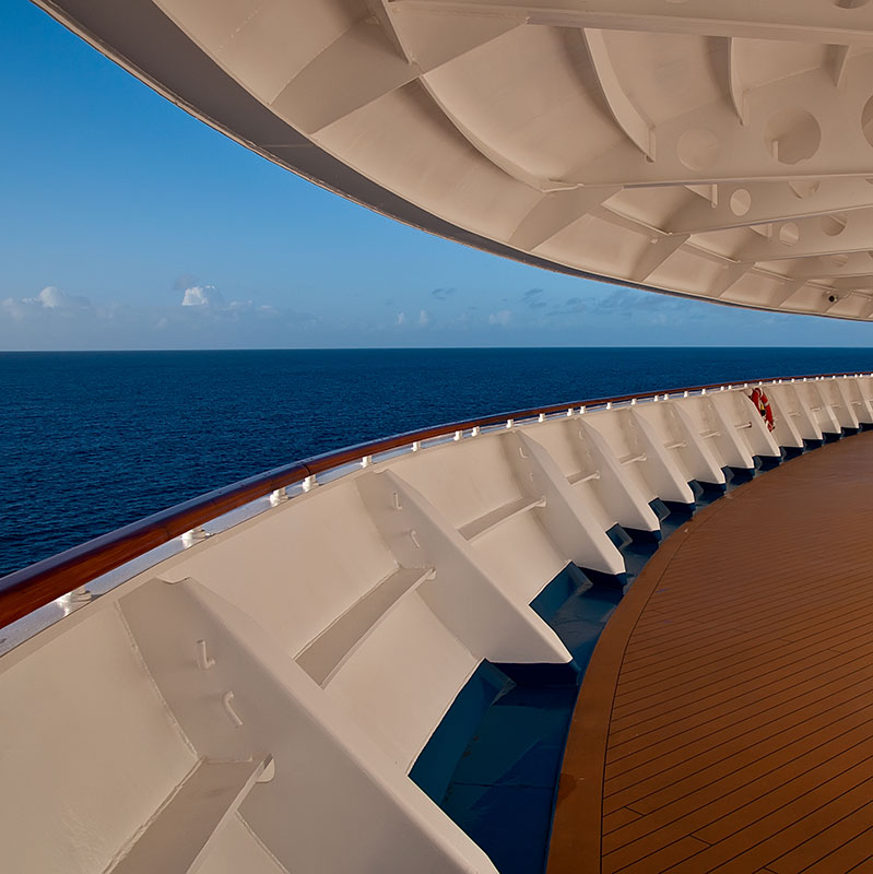 cruise ship promenade